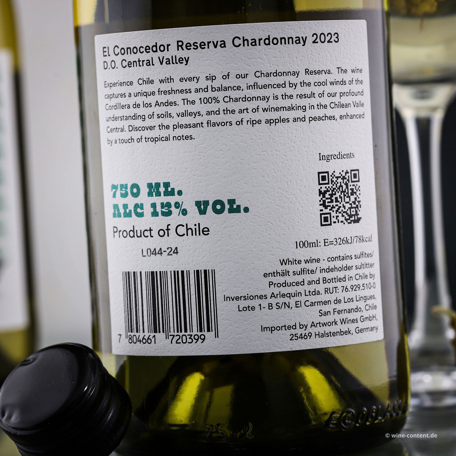 Chardonnay Reserva 2023 El Conocedor
