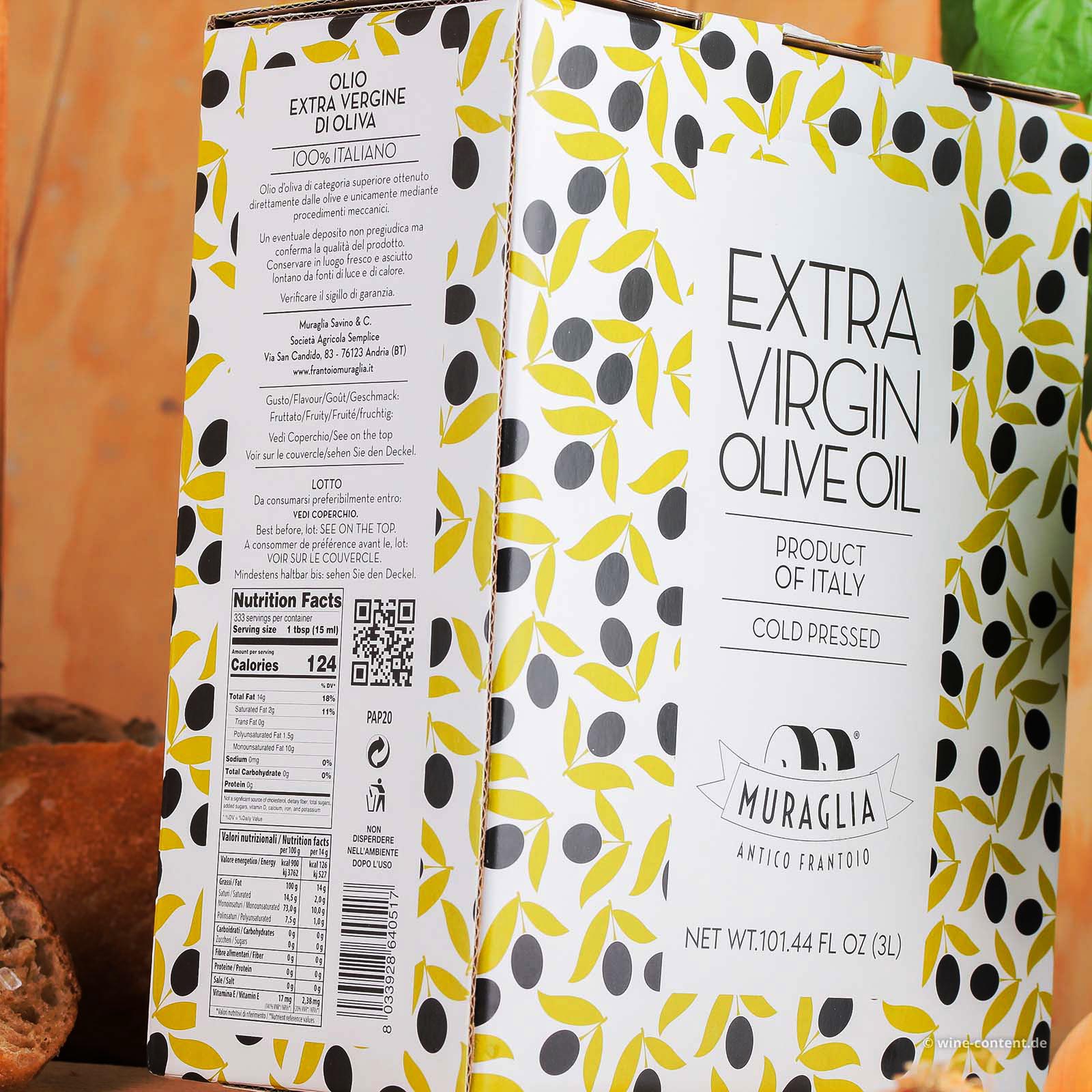 Vorbestellung: 3 L Olivenöl Extra Vergine 2025 Fruttato Medio Bag in Box