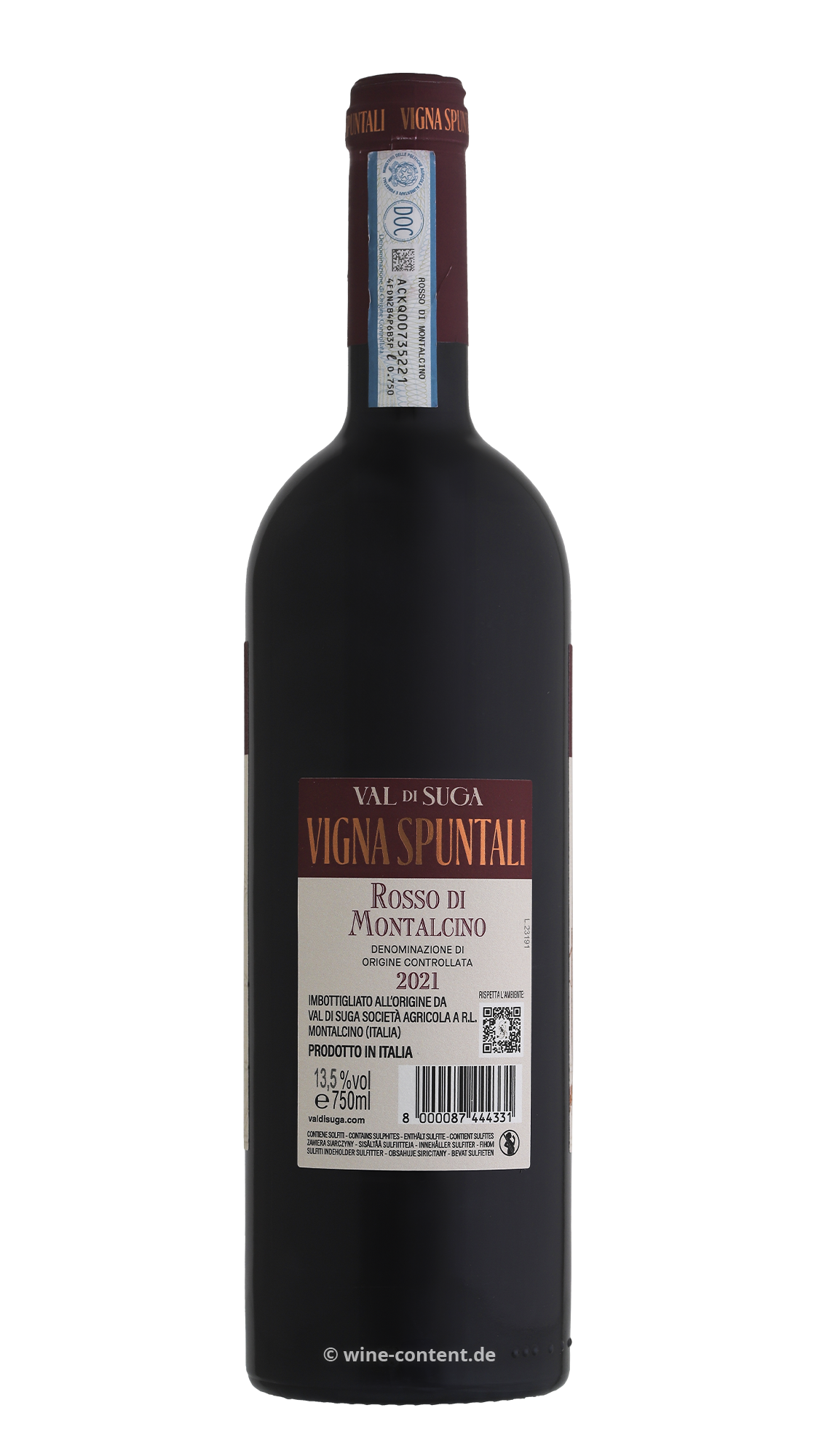 Rosso di Montalcino 2021 Vigna Spuntali