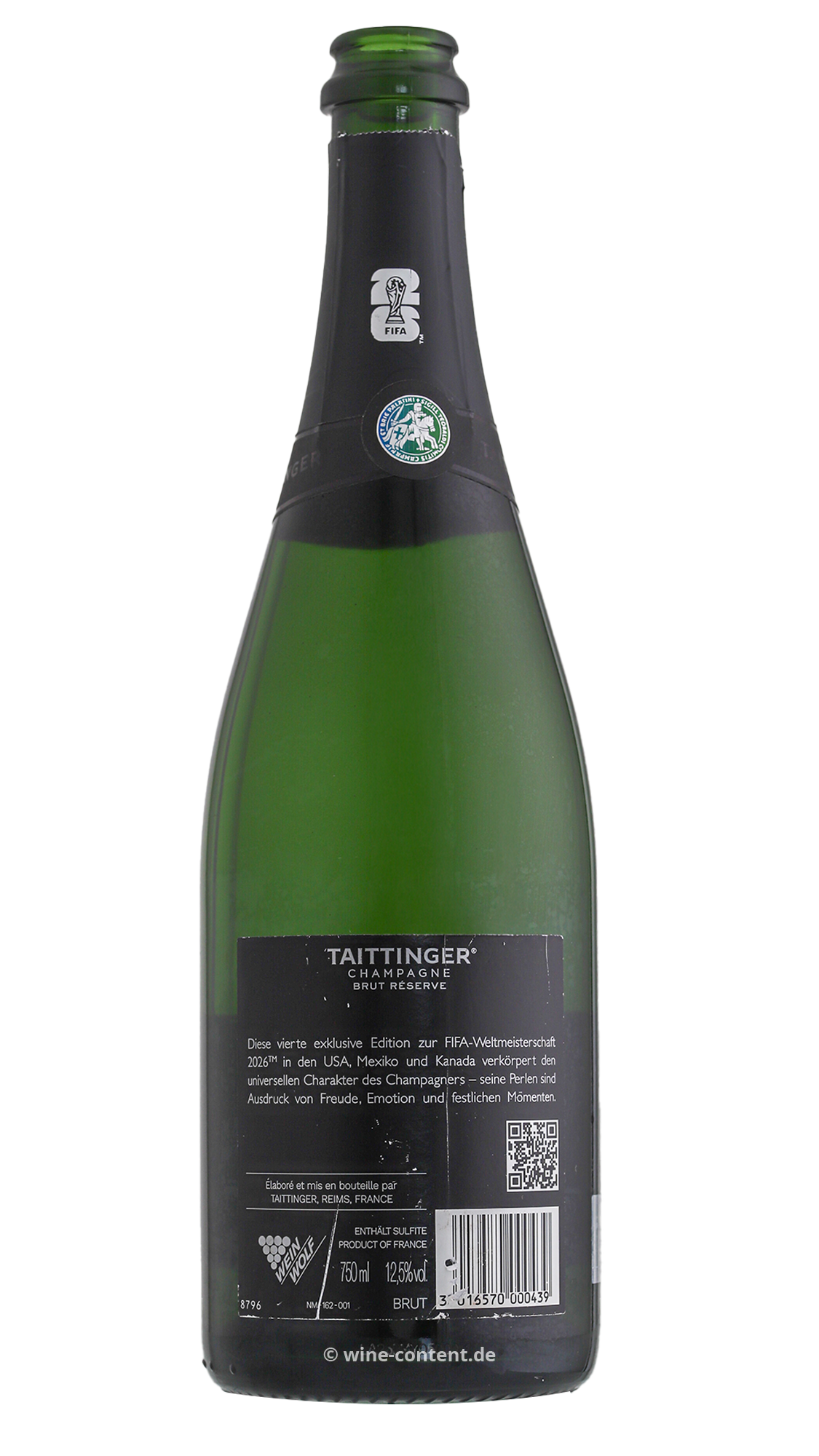 Champagner Brut Réserve Fifa-Edition
