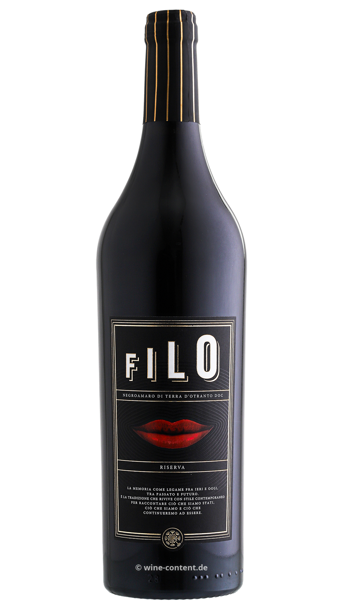 Negroamaro Terra d'Otranto Riserva 2021 Filo