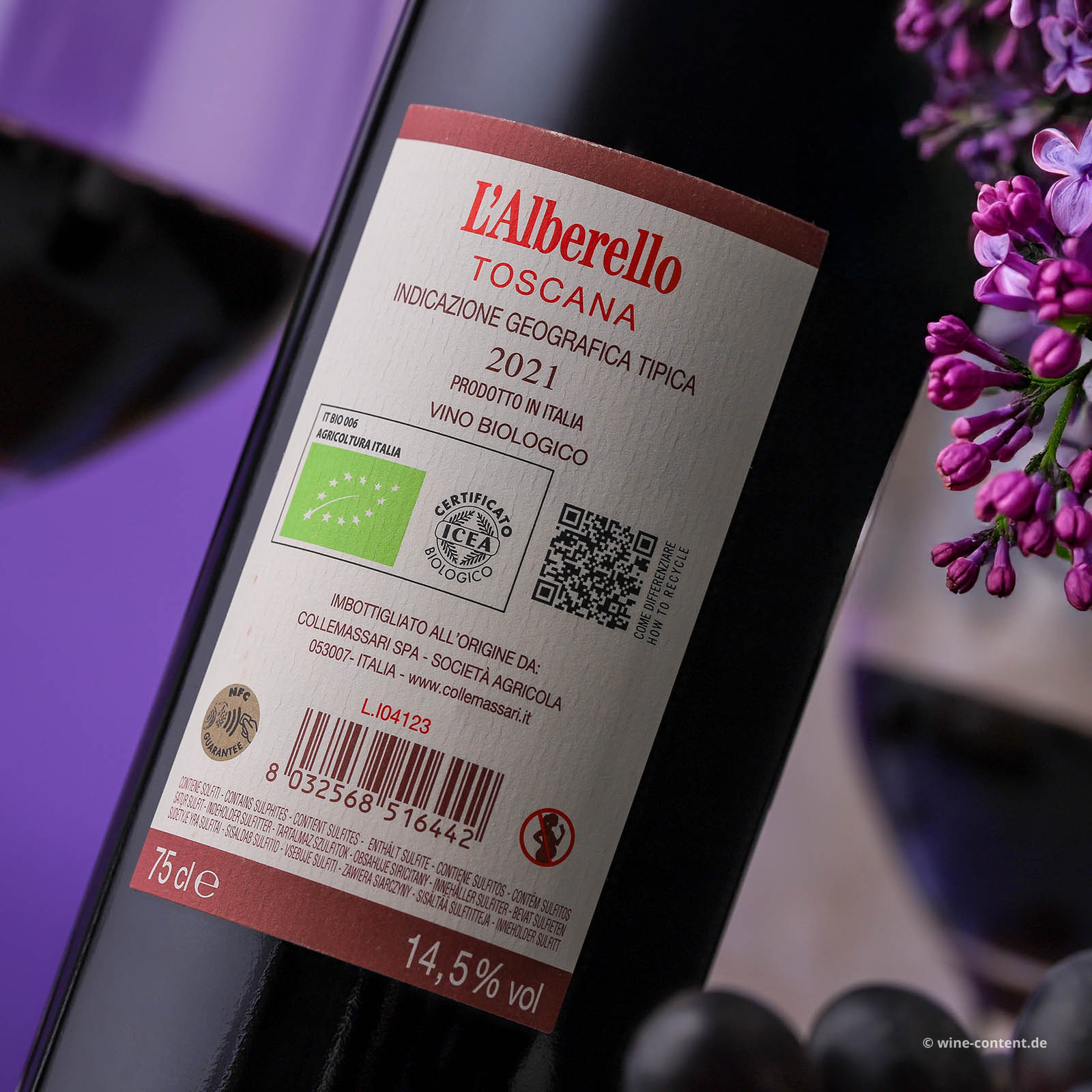 Toscana Rosso 2021 L'Alberello Bio