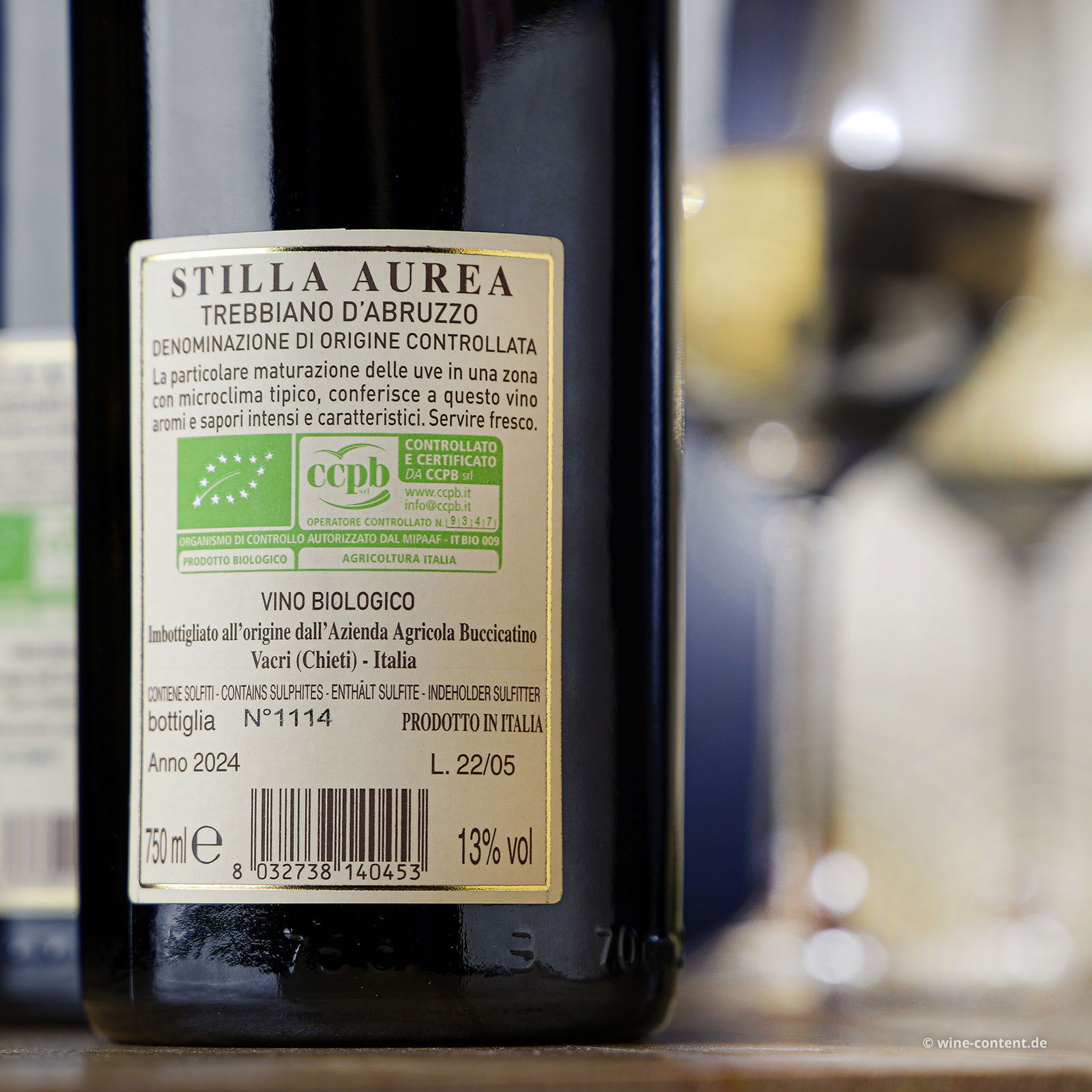 Trebbiano d'Abruzzo 2024 Stilla Aurea Bio