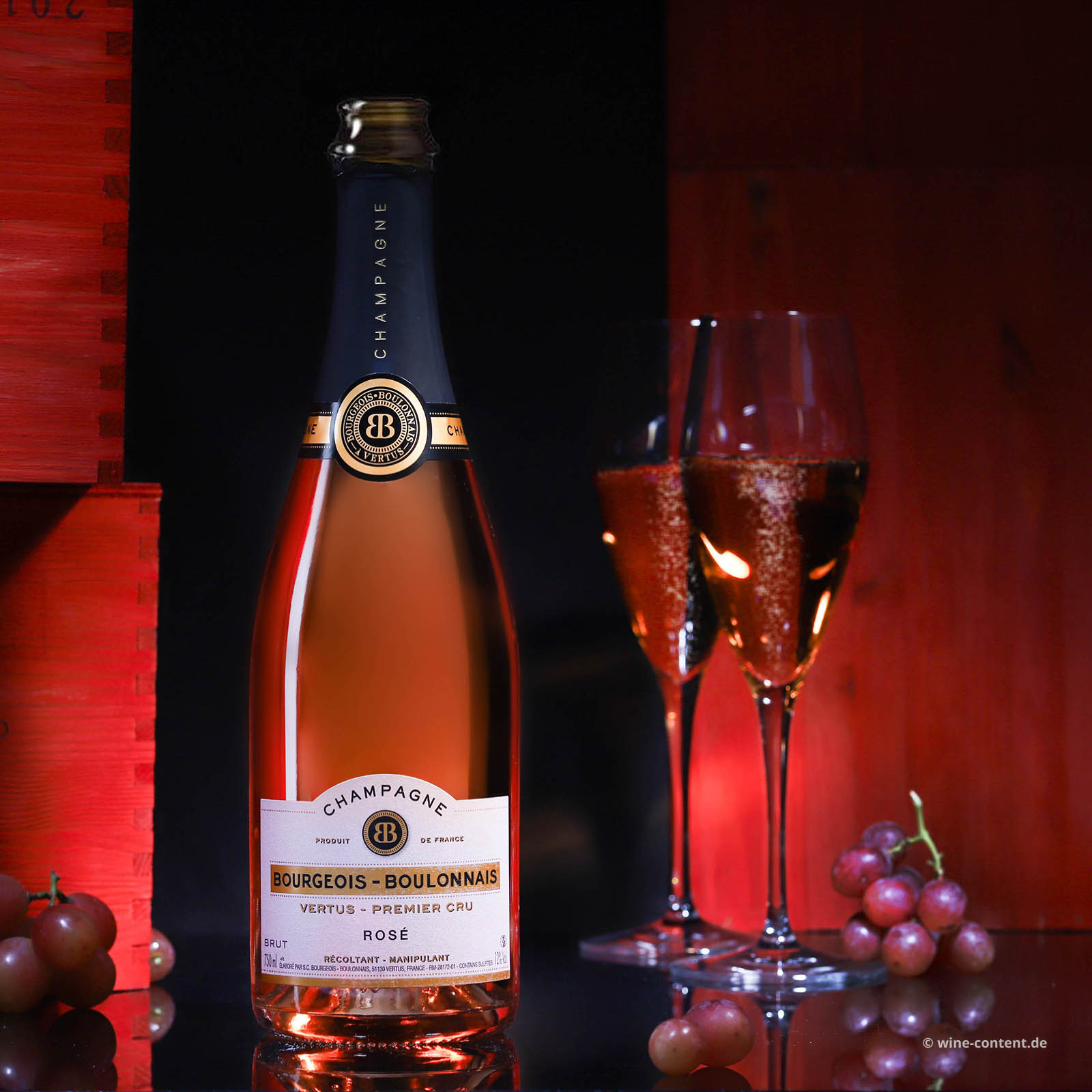 Champagner Rosé 1er Cru Brut