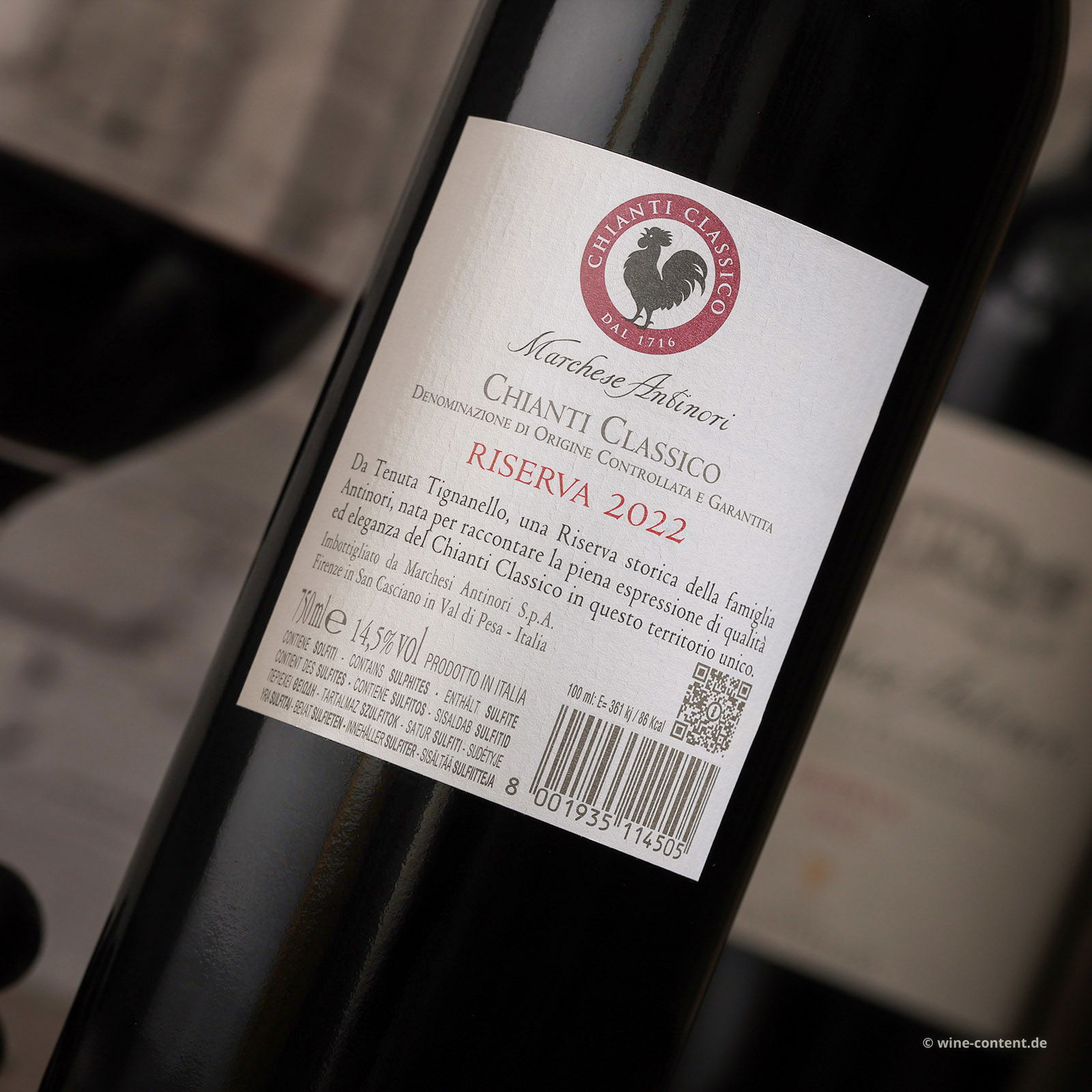 Chianti Classico Riserva 2022 Tenuta Tignanello