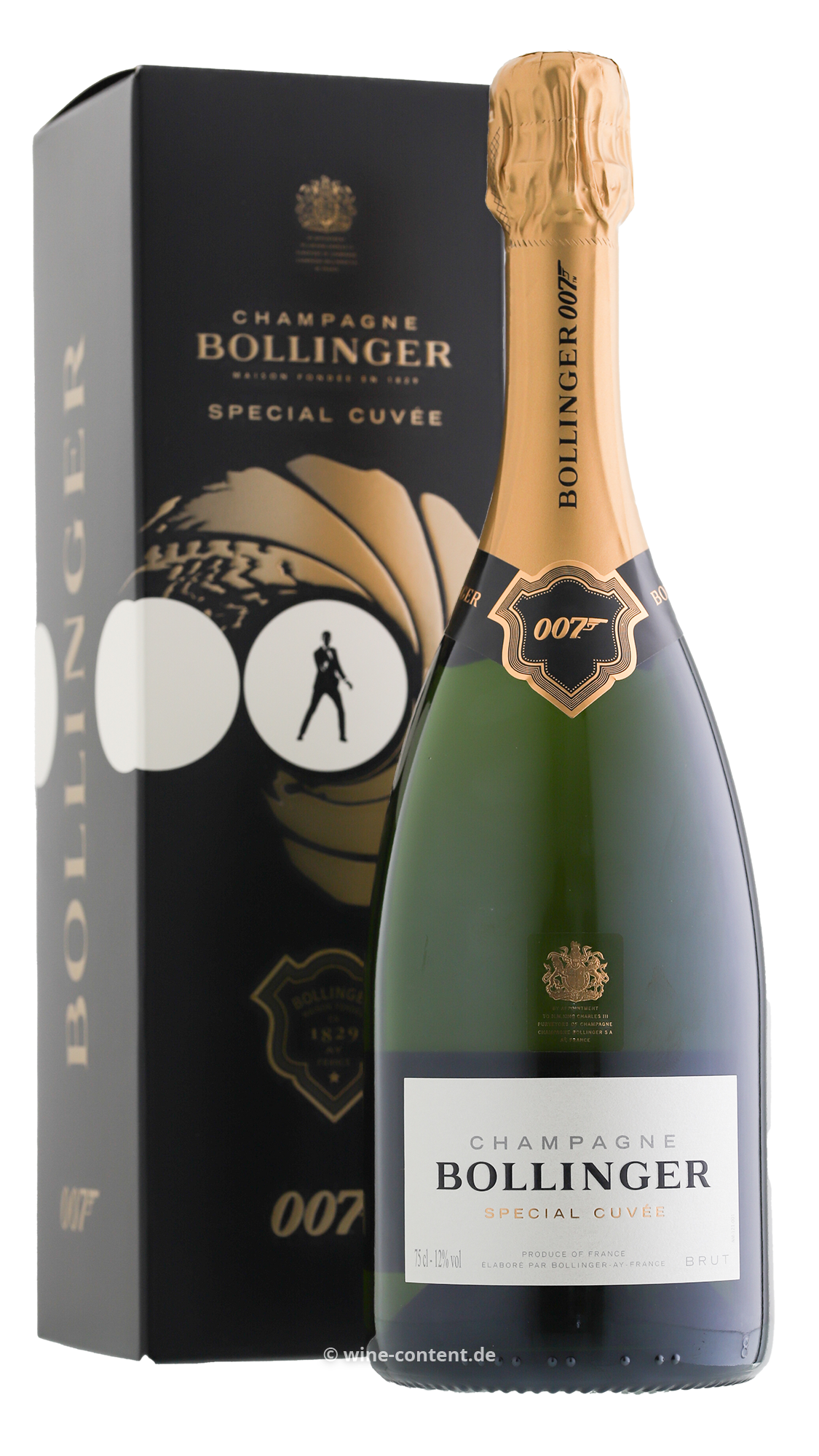 Champagner Special Cuvée Brut Limited Edition James Bond 007
