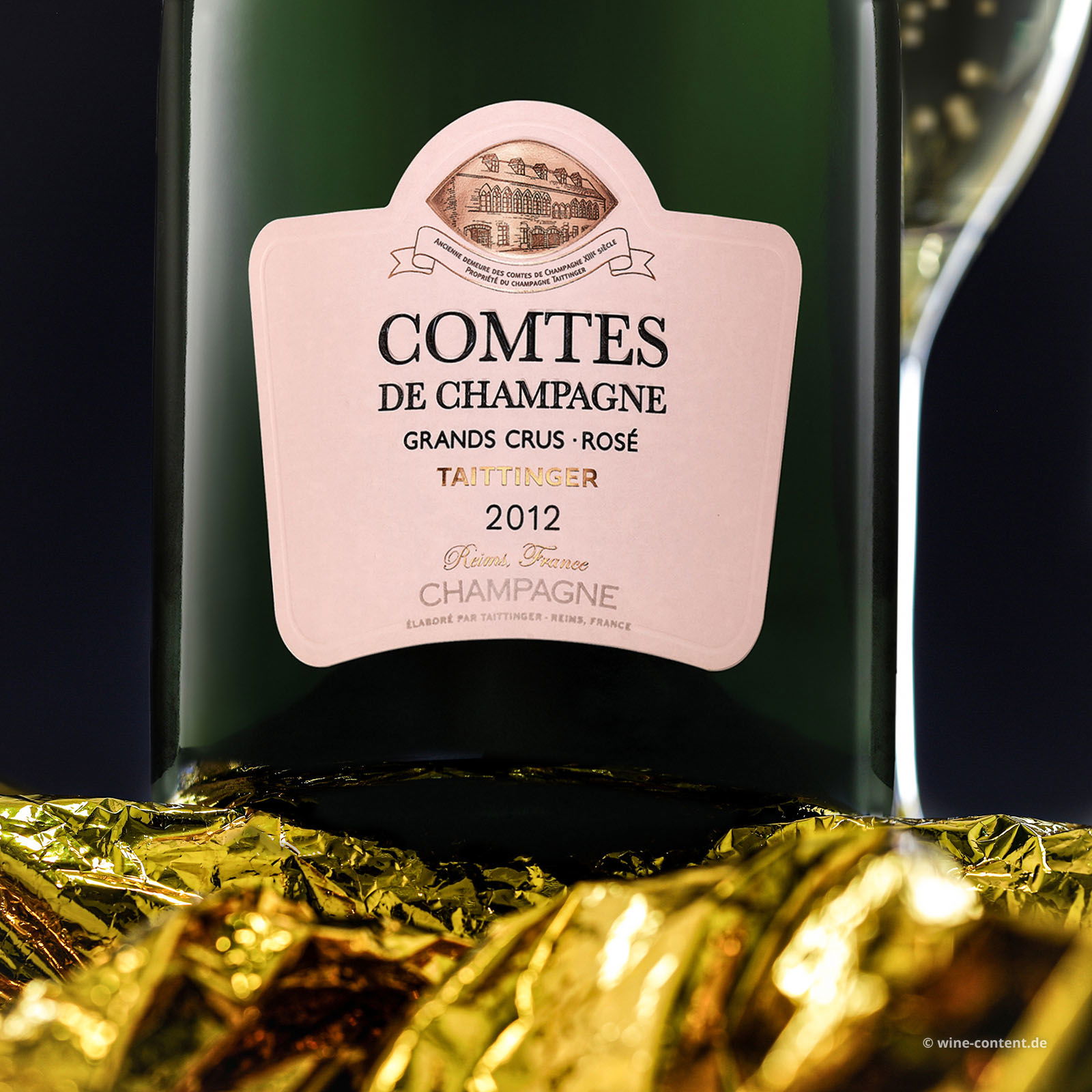 Champagner Rosé 2012 Comtes de Champagne Brut