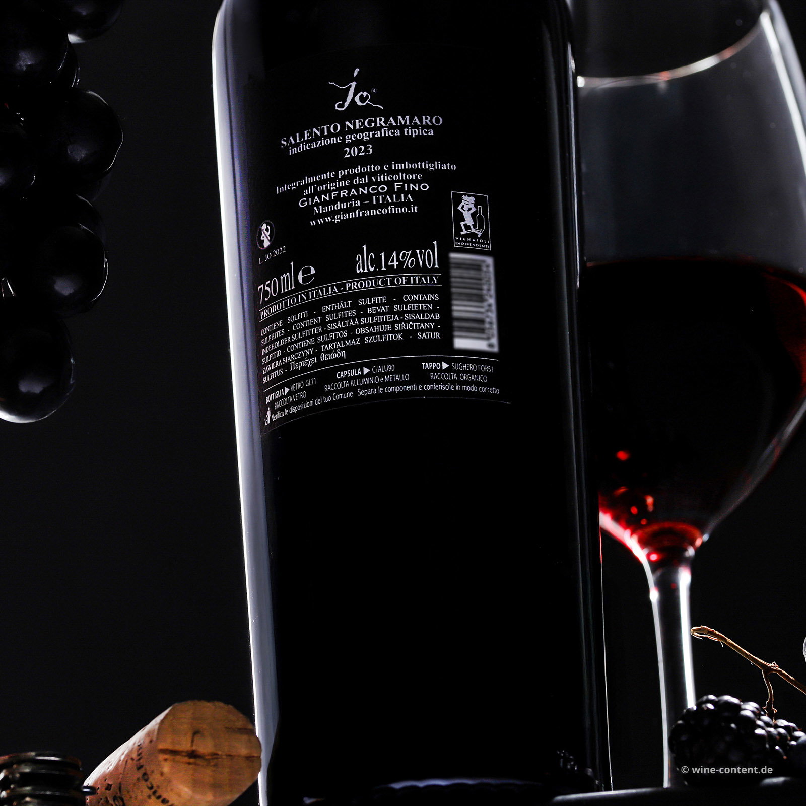 Negroamaro Salento 2023 jo