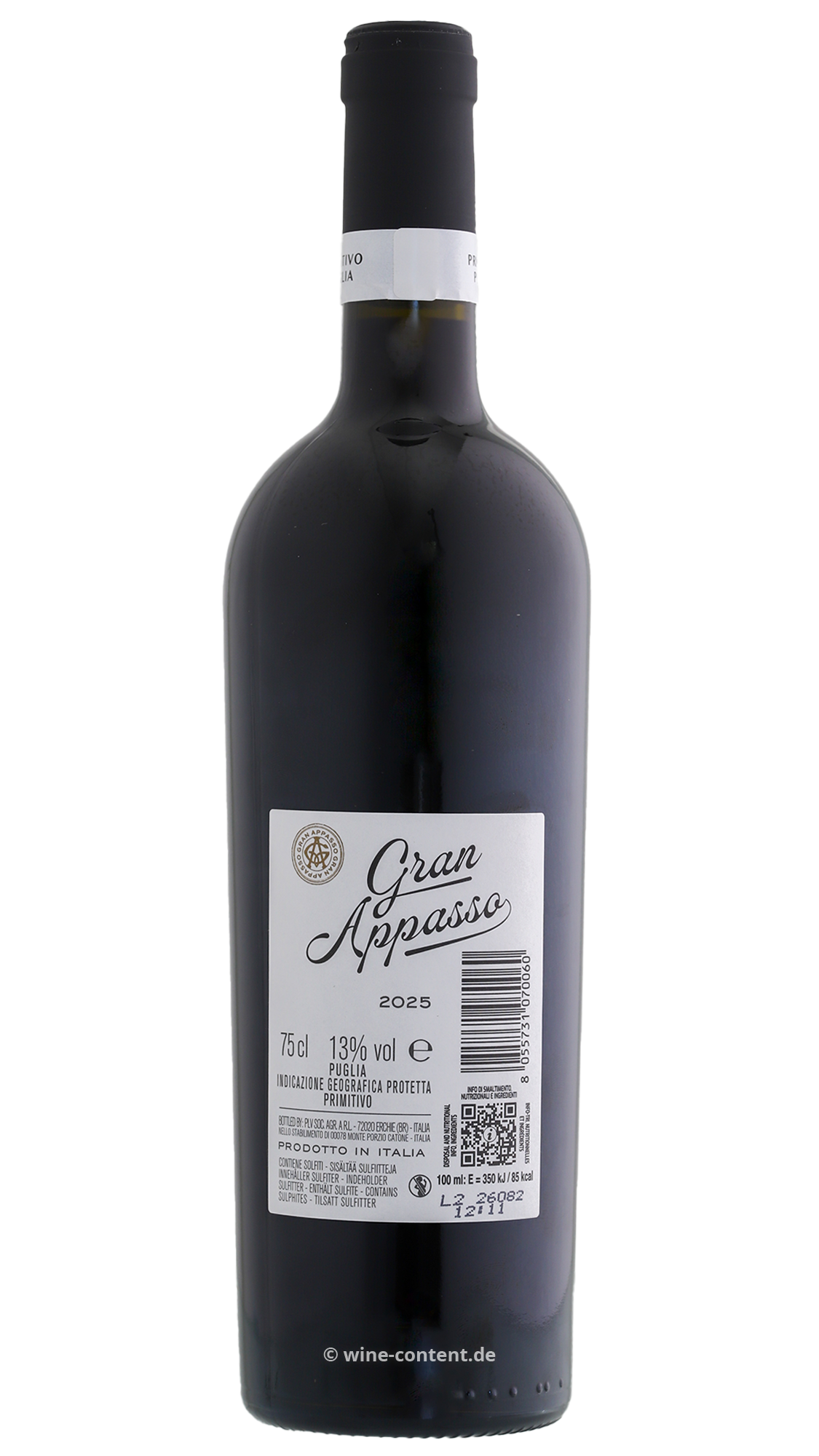 Primitivo 2025 Gran Appasso