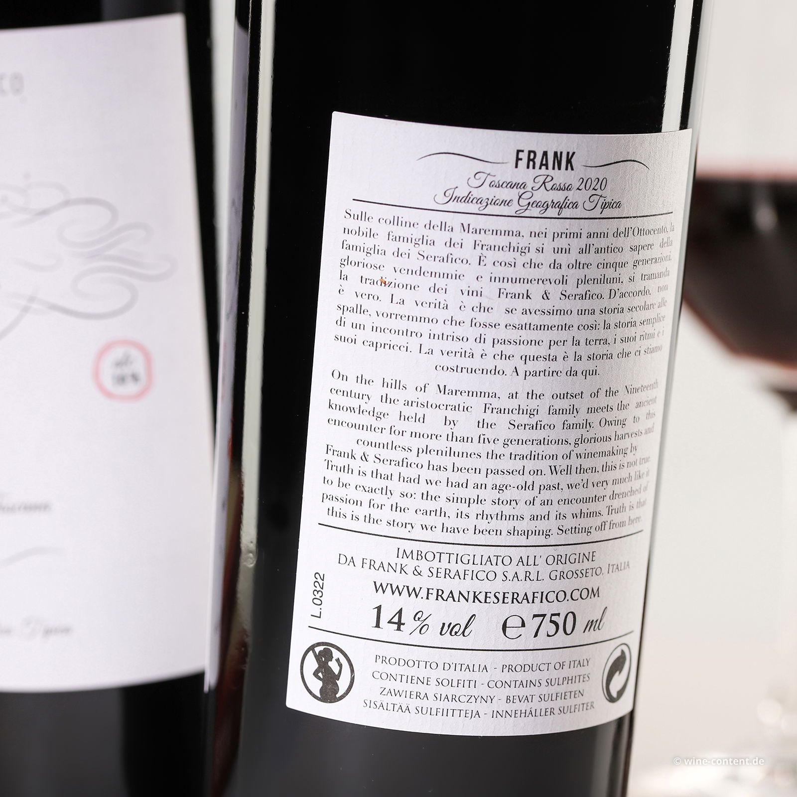 Toscana Rosso 2020 Frank