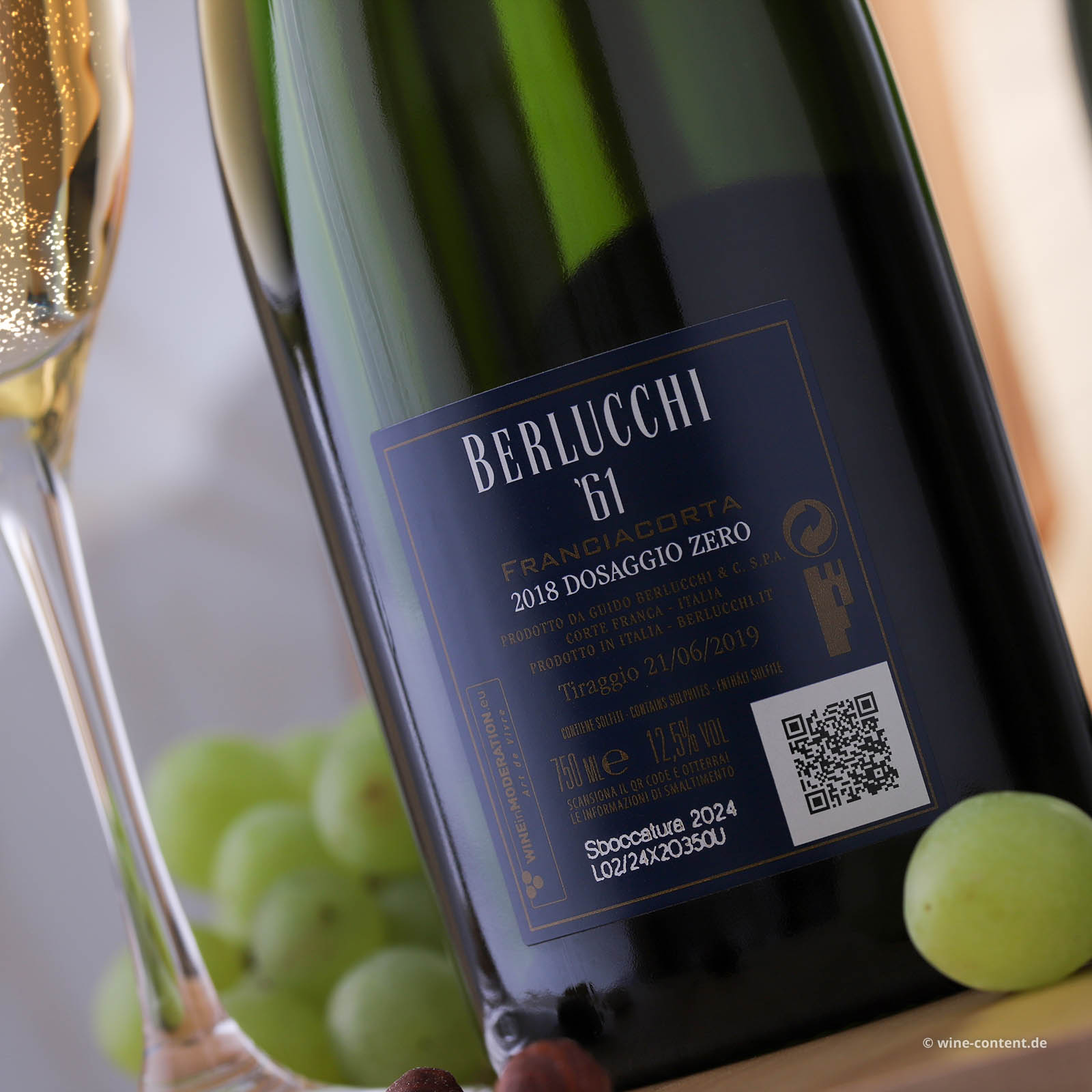 Franciacorta Blanc de Blancs 2018 '61 Brut Nature