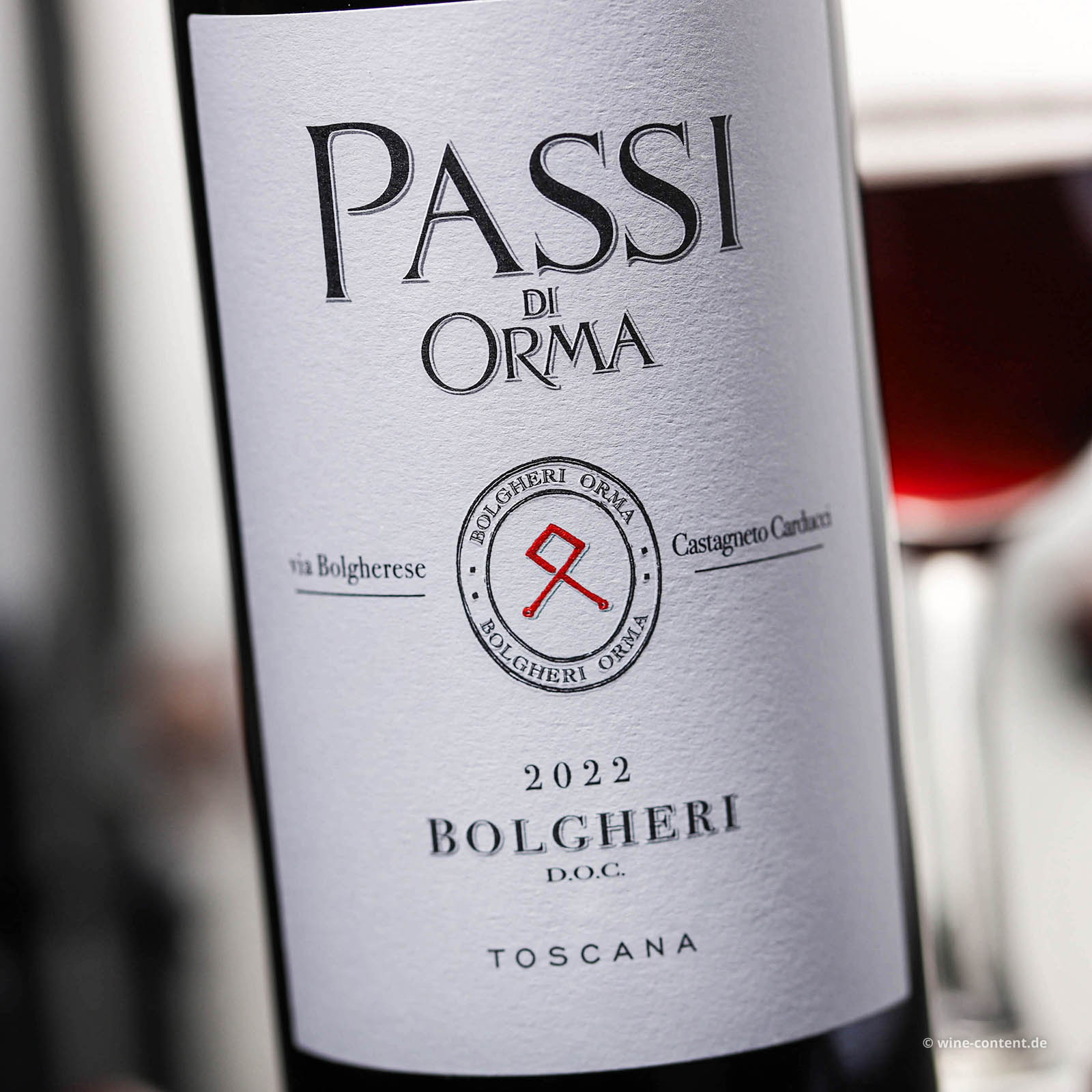 Bolgheri Rosso 2022 Passi di Orma