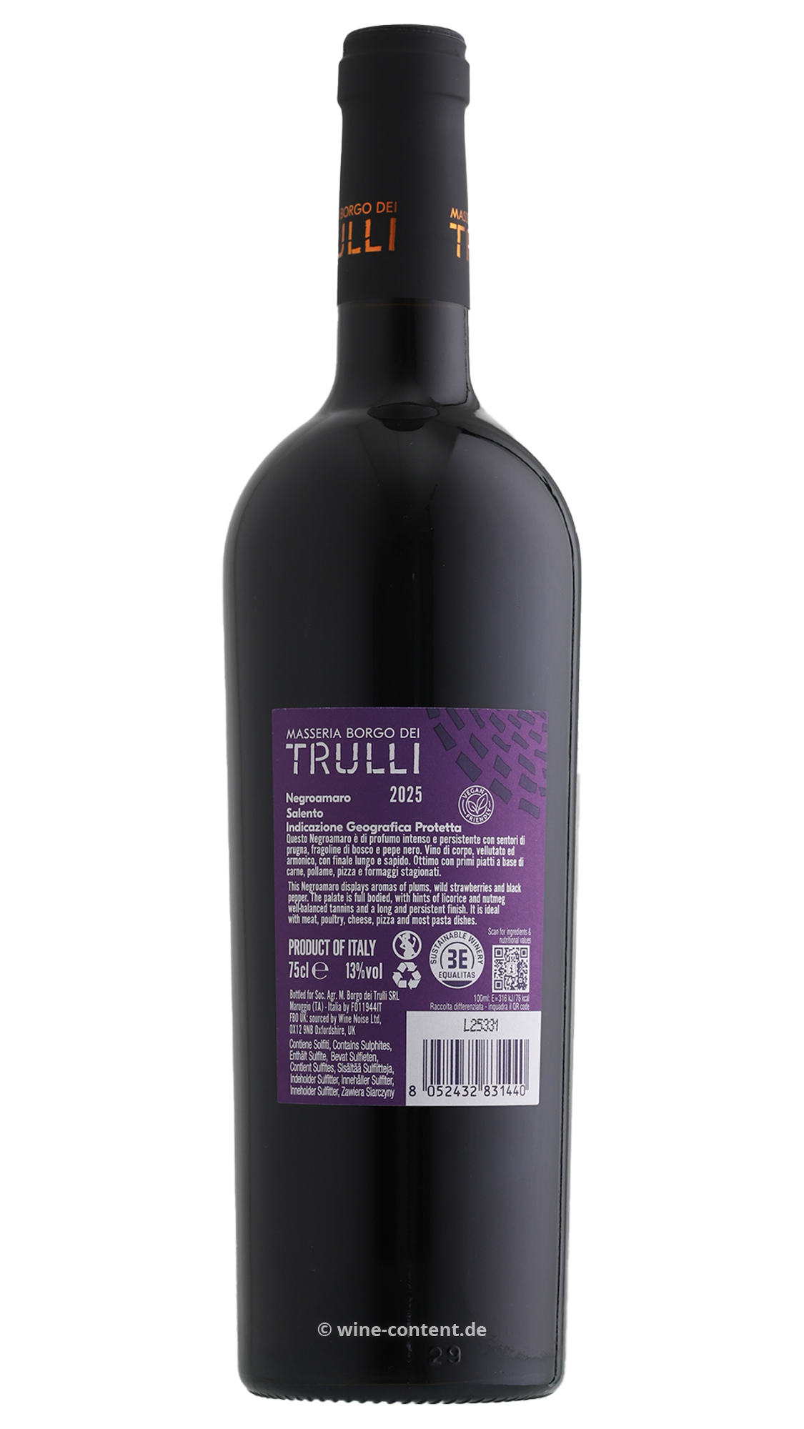 Negroamaro Salento 2025