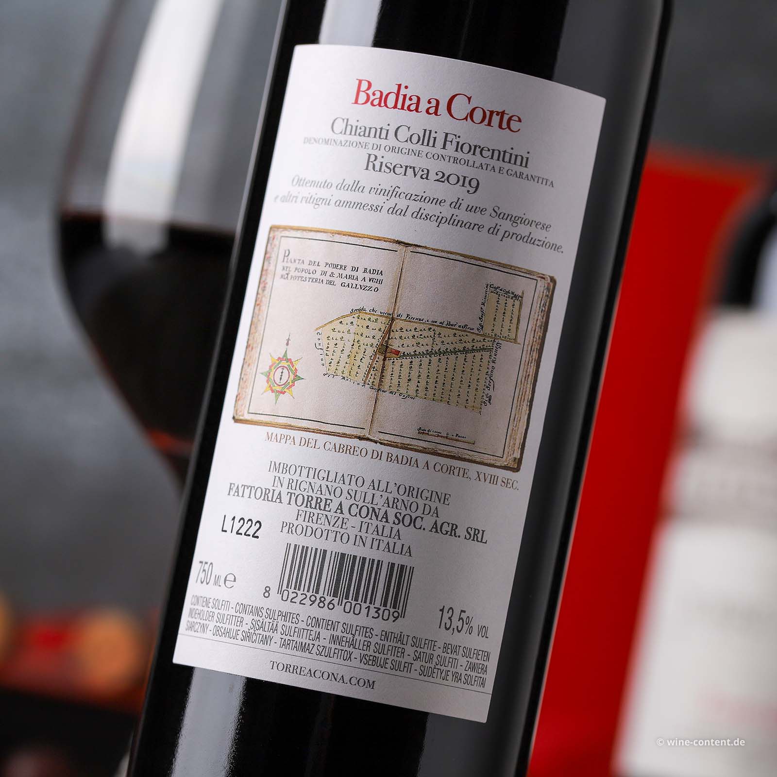 Chianti Colli Fiorentini Riserva 2019 Badia a Corte