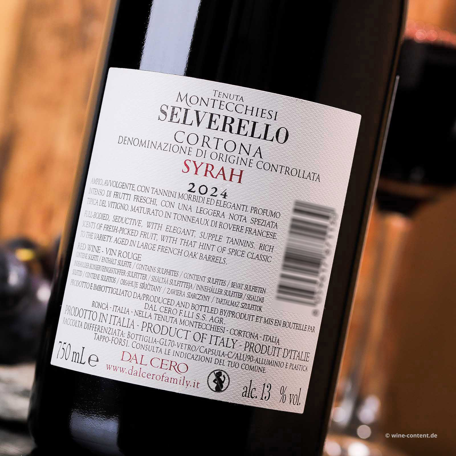 Syrah Cortona 2024 Tenuta Montecchiesi Selverello
