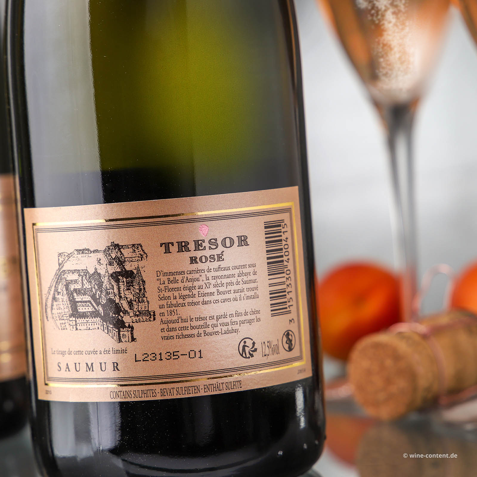 Crémant Saumur Rosé Trésor Brut