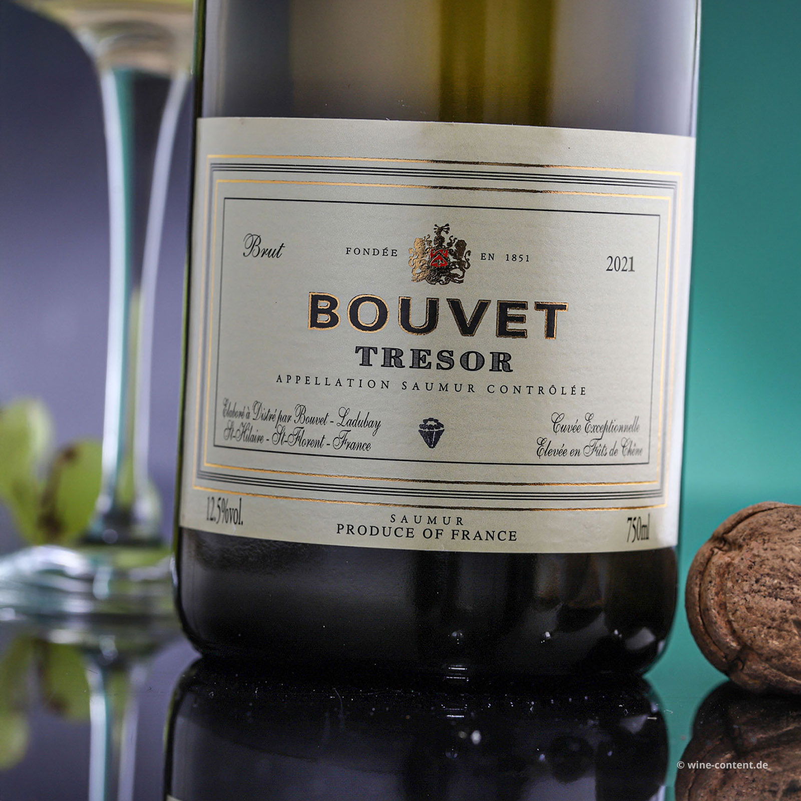 Crémant Saumur Blanc 2021 Trésor Brut