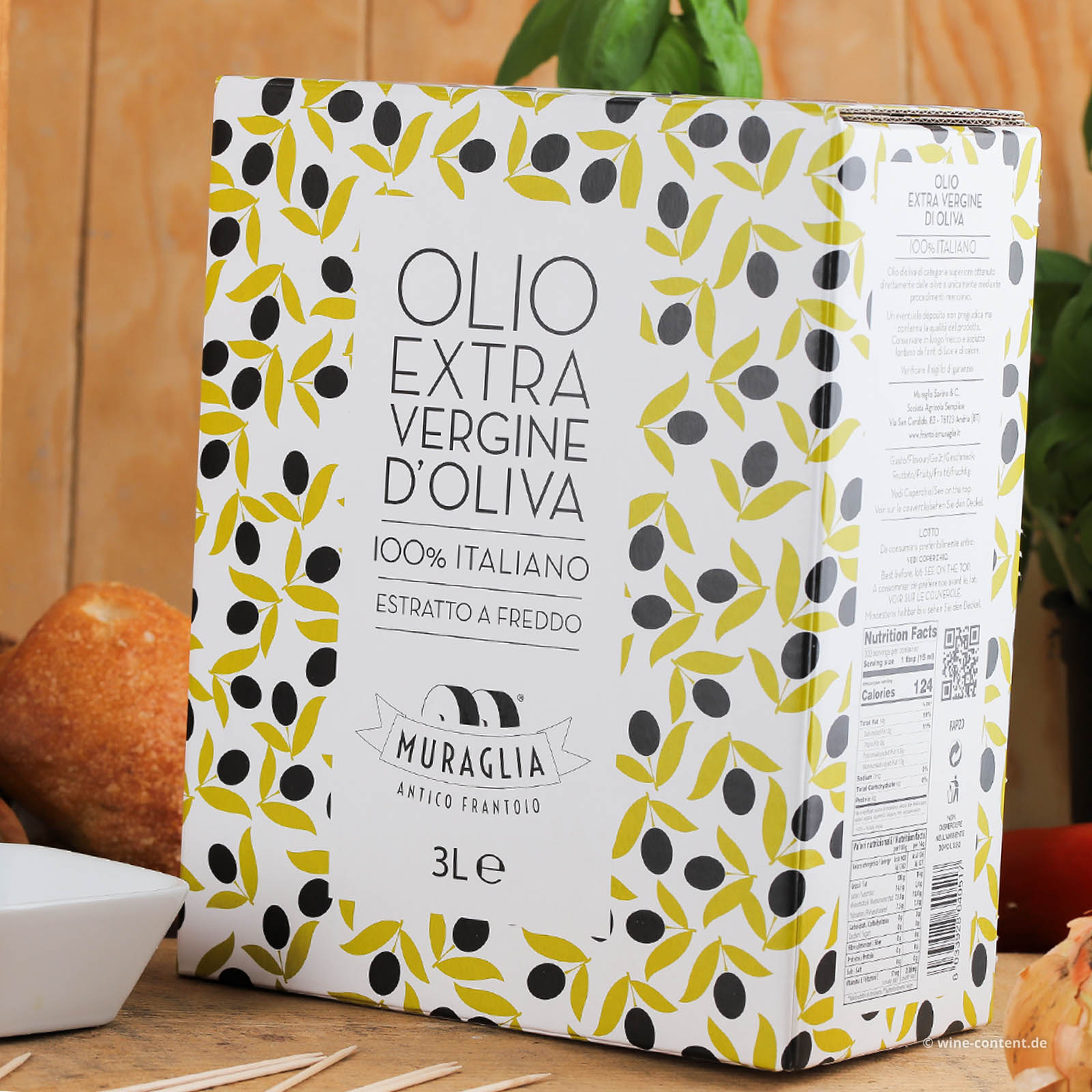 Vorbestellung: 3 L Olivenöl Extra Vergine 2025 Fruttato Intenso Bag in Box
