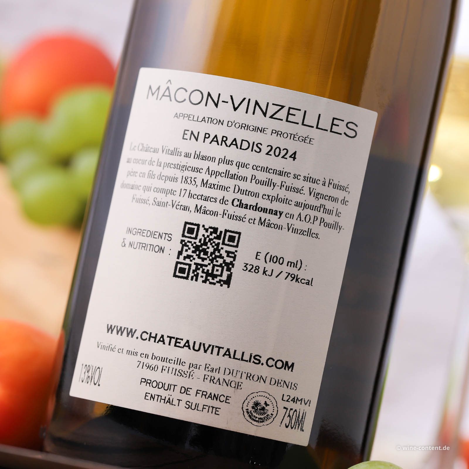 Mâcon-Vinzelles 2024 En Paradis