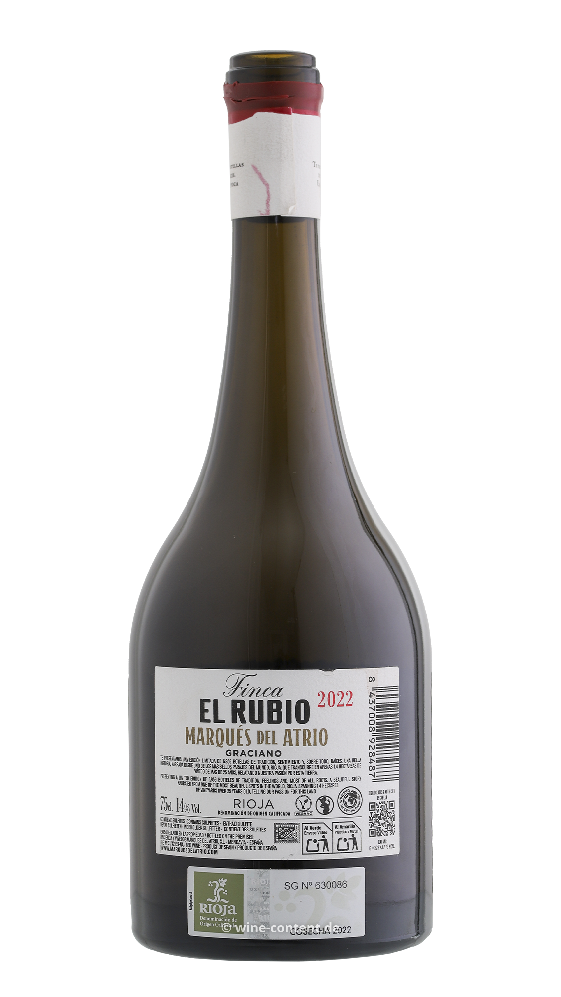 Rioja 2022 Finca el Rubio