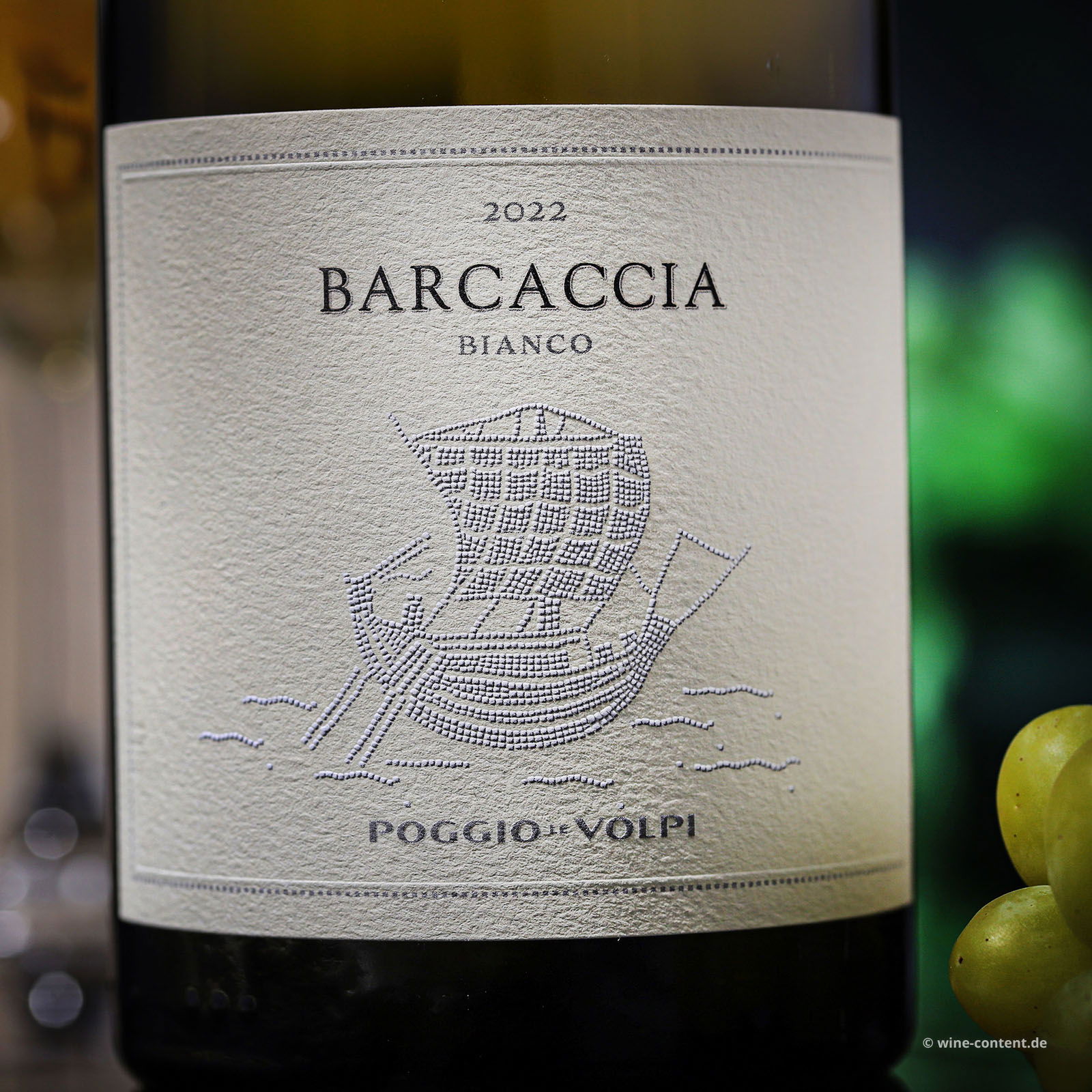 6er-Holzkiste Barcaccia Bianco 2022