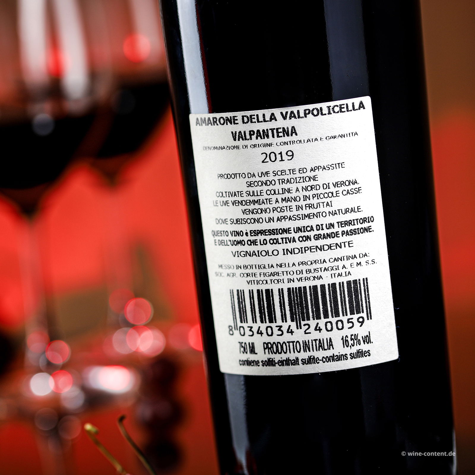 Amarone Valpantena 2019 Musa del Figaretto