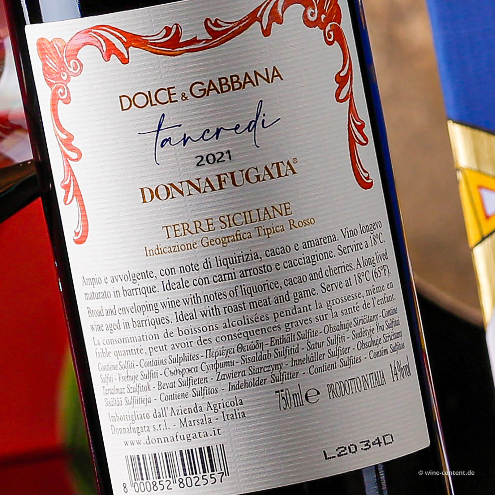 Tancredi 2021 Dolce & Gabbana