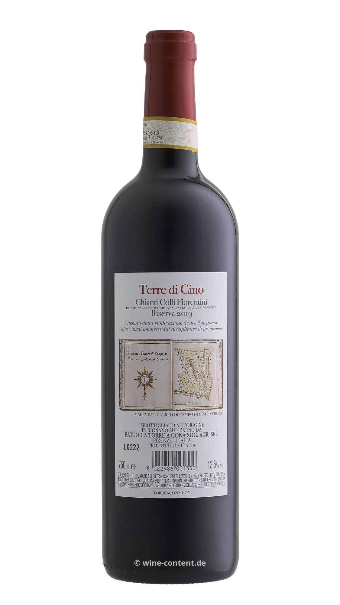 Chianti Colli Fiorentini Riserva 2019 Terre di Cino