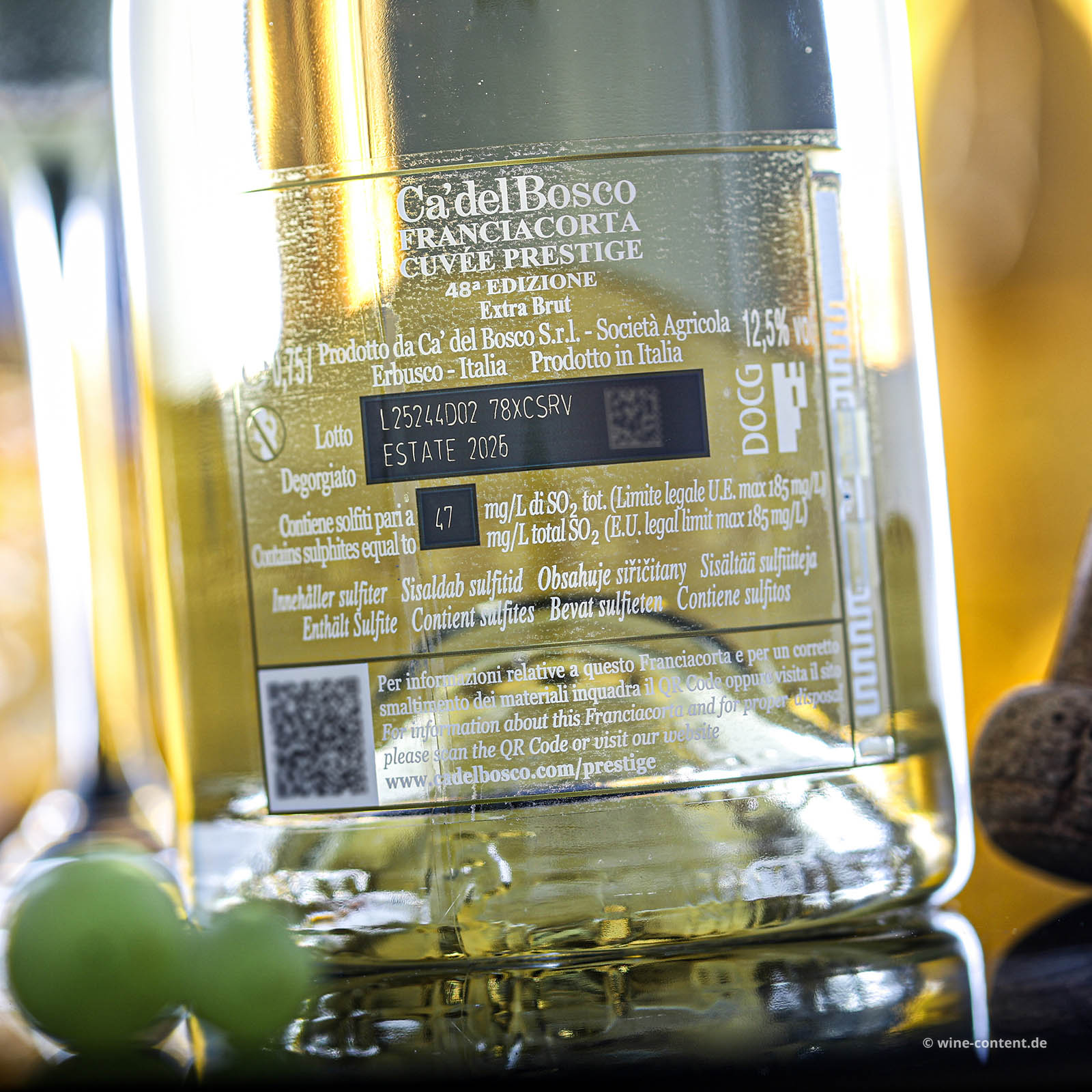 Franciacorta Cuvée Prestige Edizione 48 Extra Brut