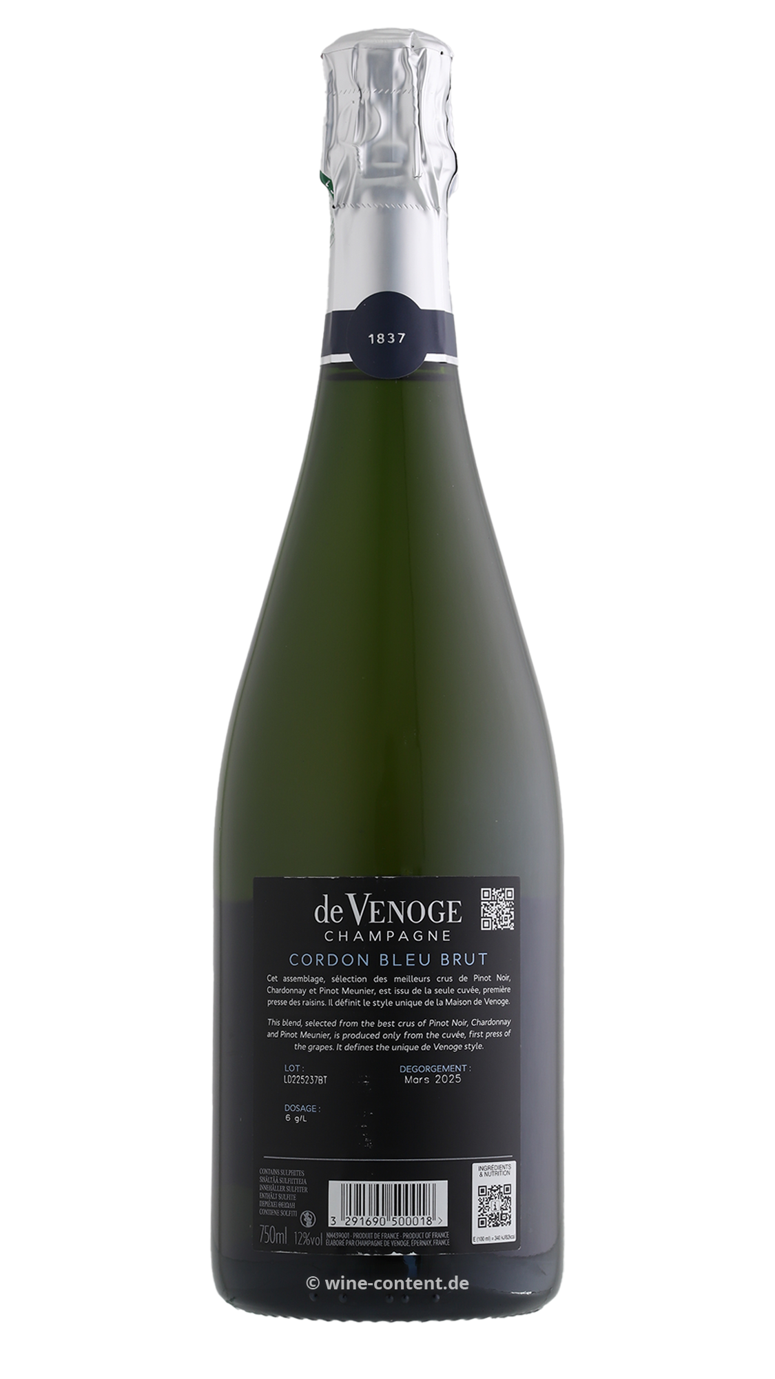 Champagner Cordon Bleu Brut