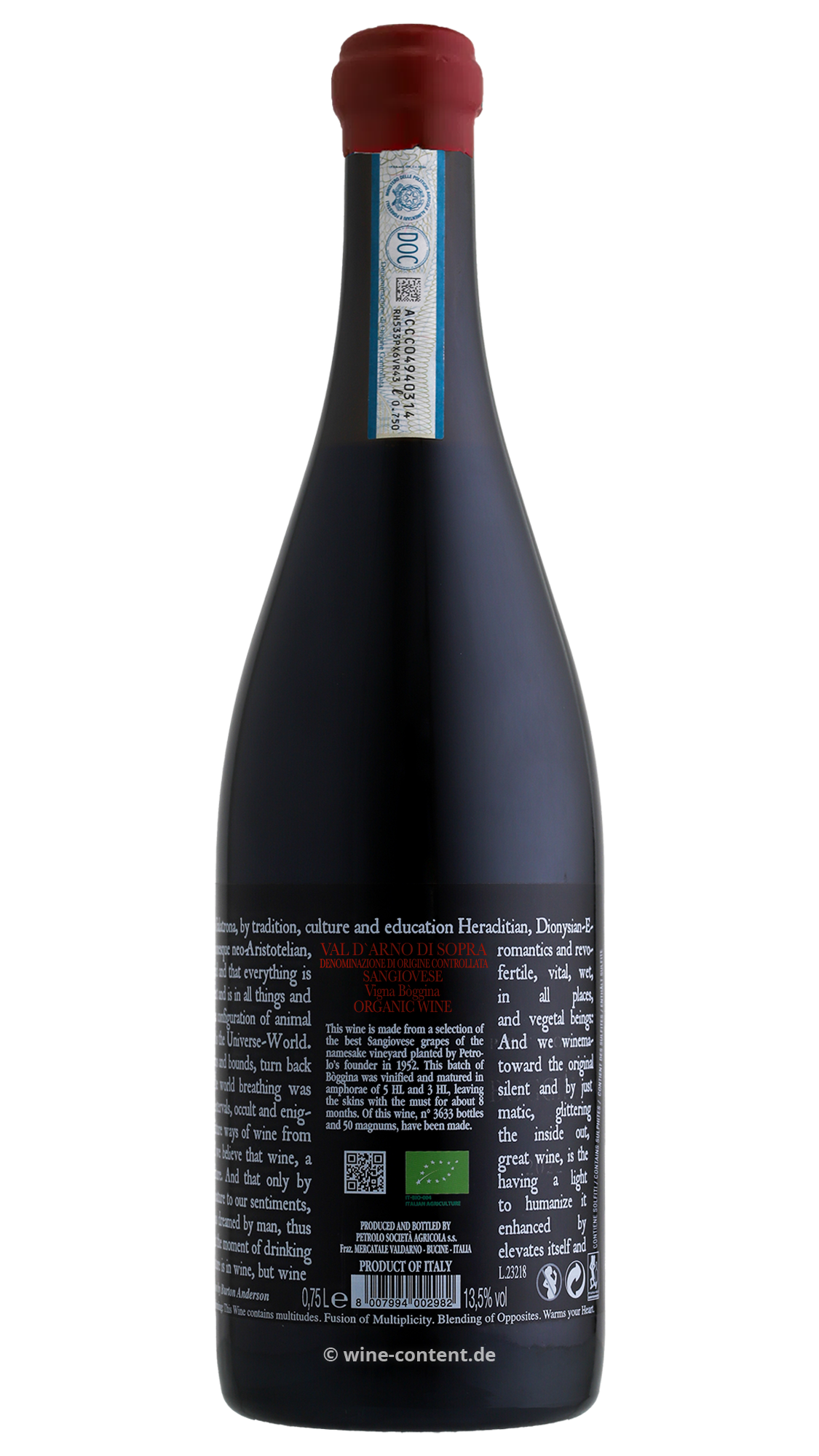 Bòggina Amphore 2023 Bio