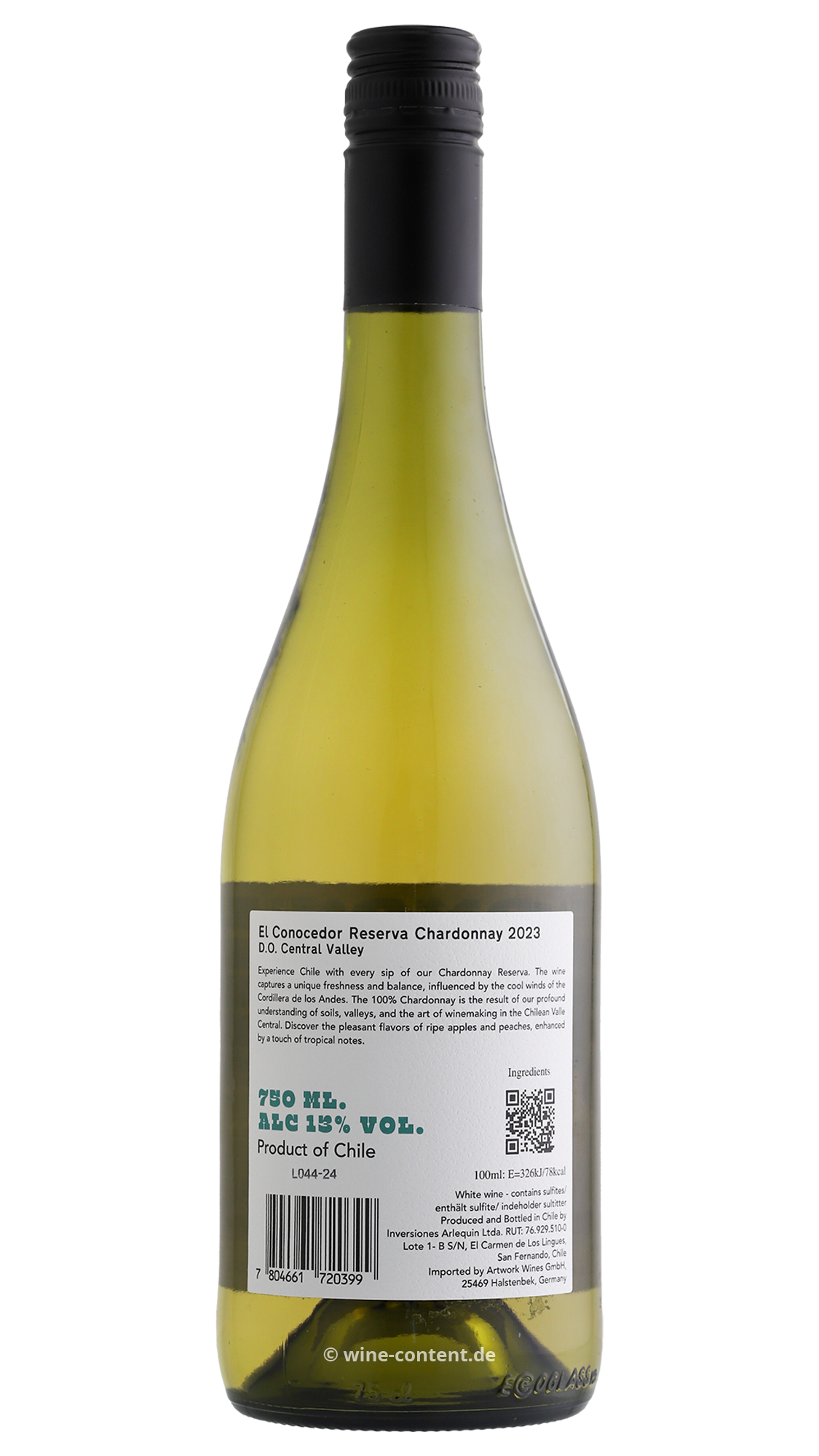 Chardonnay Reserva 2023 El Conocedor